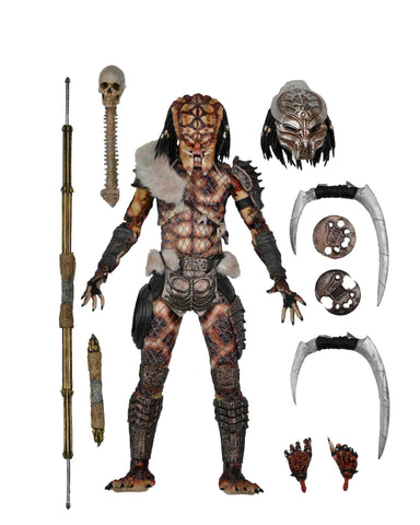 Figura neca ultimate snake predator -  predator 2 scale action figure 18 cm