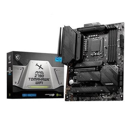 Placa base msi 1700 mag z790 tomahawk wifi atx -  4x ddr5 -  6x sata6 -  8x usb 3.2 911 - 7d91 - 019