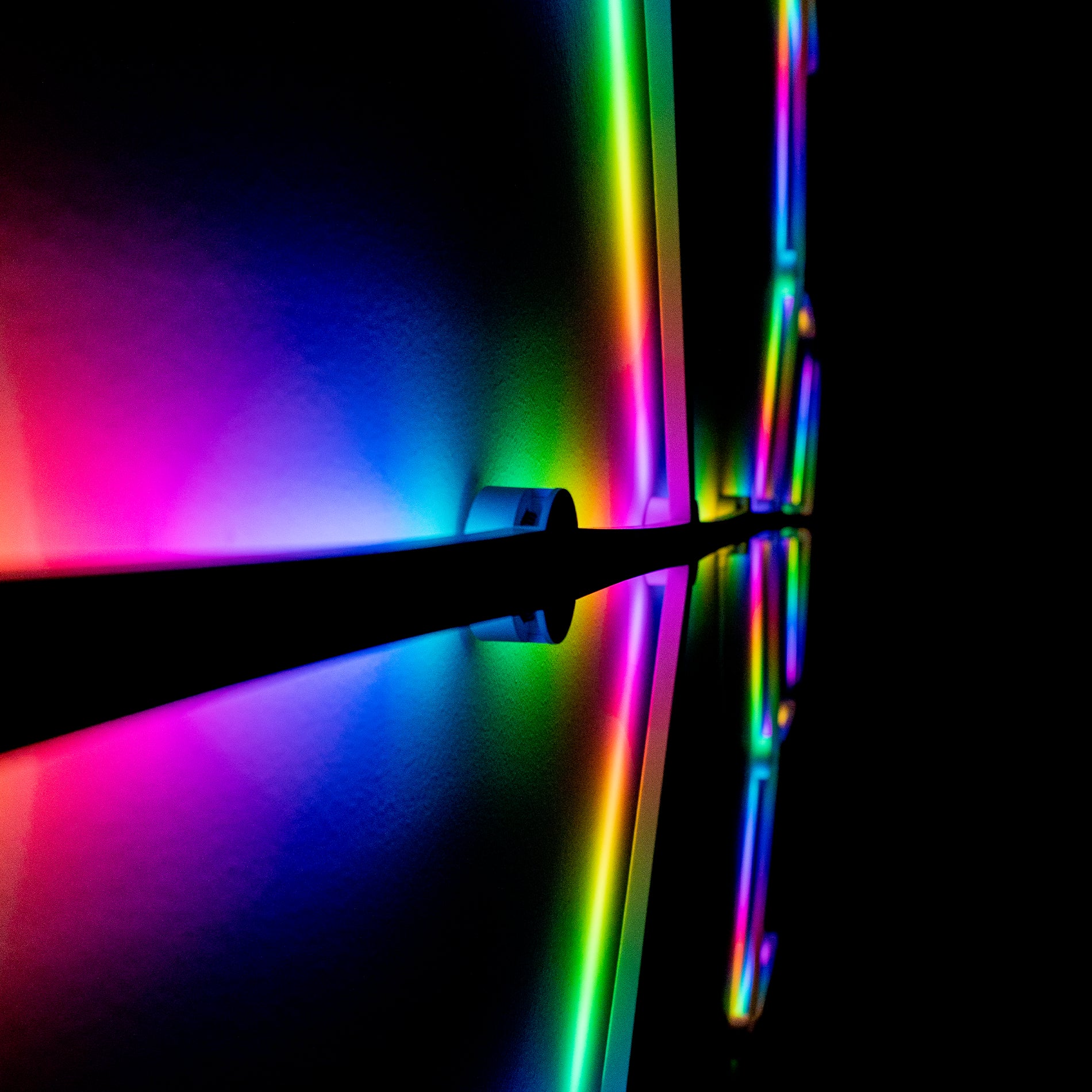 Phoenix aura kit de luces inteligentes rgb para pared control por app diseño modular