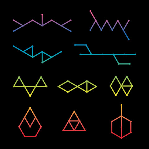 Phoenix aura kit de luces inteligentes rgb para pared control por app diseño modular