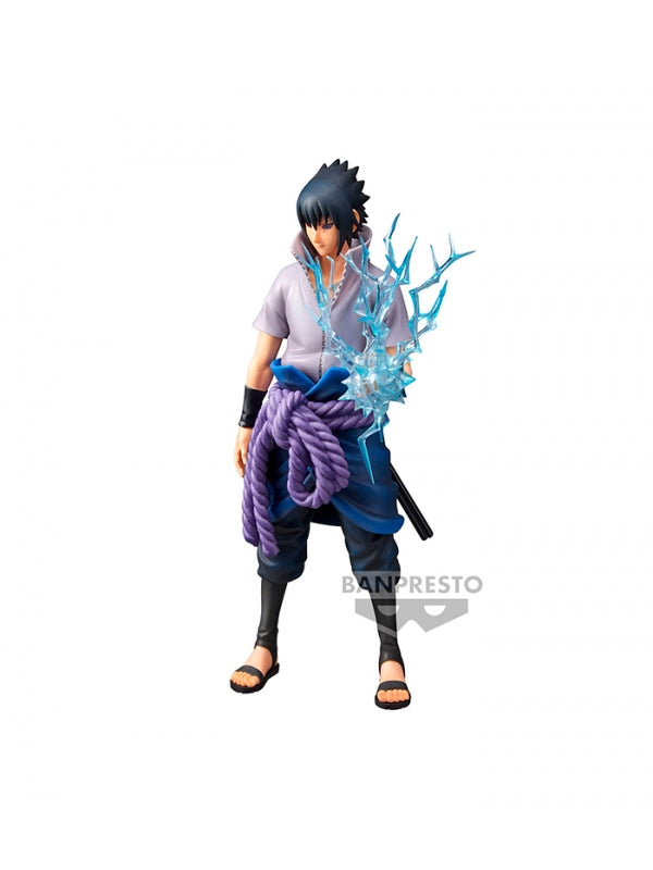 Figura banpresto naruto shippuden grandista nero sasuk uchihae#2 28cm