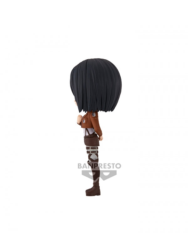 Figura banpresto q posket ataque a los titanes mikasa ackerman 14cm