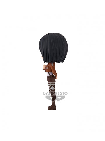 Figura banpresto q posket ataque a los titanes mikasa ackerman 14cm