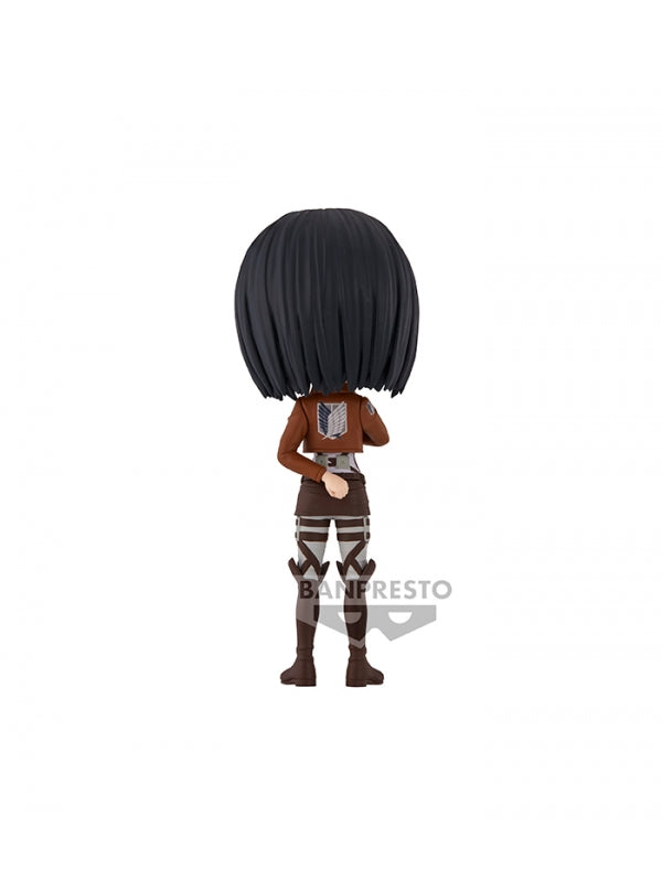 Figura banpresto q posket ataque a los titanes mikasa ackerman 14cm