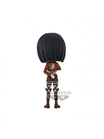 Figura banpresto q posket ataque a los titanes mikasa ackerman 14cm