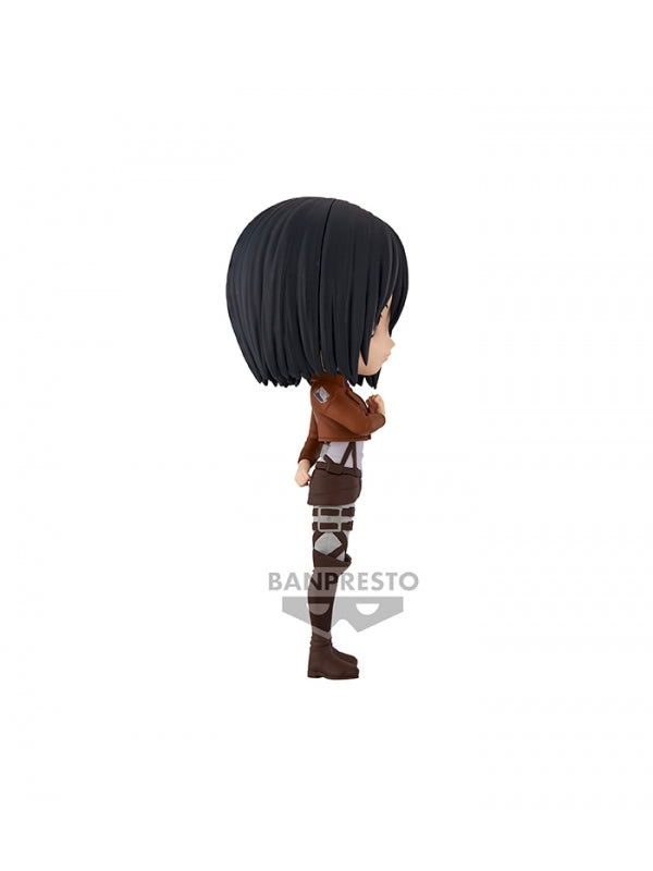 Figura banpresto q posket ataque a los titanes mikasa ackerman 14cm