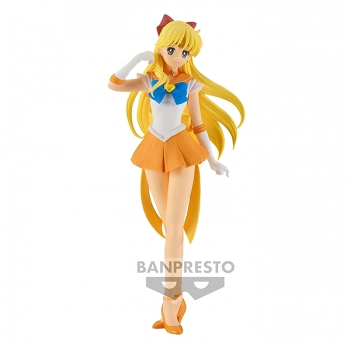 Figura banpresto pretty guardian sailor moon eternal glitter & glamorous super sailor venus minako aino 14cm