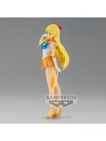 Figura banpresto pretty guardian sailor moon eternal glitter & glamorous super sailor venus minako aino 14cm
