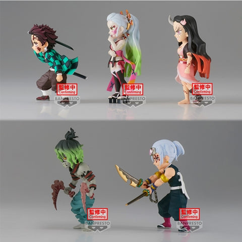 Figura banpresto demon slayer: kimetsu no yaiba world collectable figure vol.10 unidad aleatoria