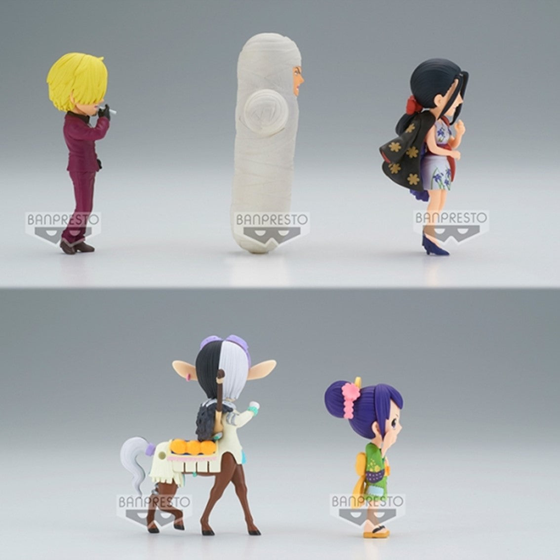 Figura banpresto one piece world collectable figure - wanokuni onigashima 5 -  4 - 7cm 12 unidades