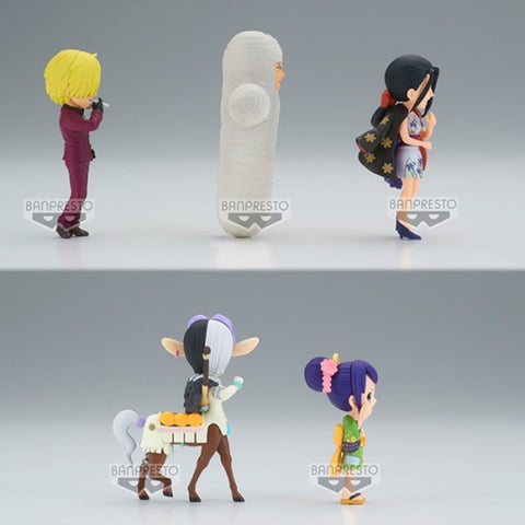Figura banpresto one piece world collectable figure - wanokuni onigashima 5 -  4 - 7cm 12 unidades