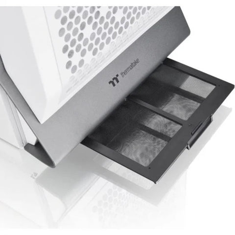 Caja ordenador gaming thermaltake ceres 500 tg blanco atx 2 x usb 3.0 1 x usb tipo c 4 x 140mm argb