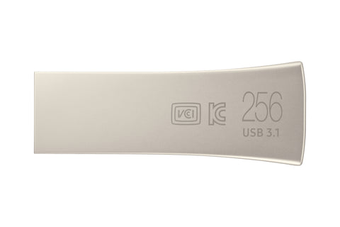 Memoria usb samsung usb 3.1 256gb 300mb - s plata muf - 256be3 - apc