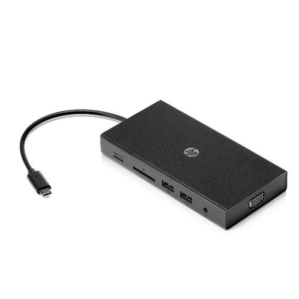 Docking hp travel usb c multi port hub