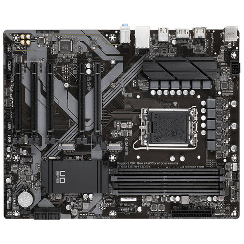 Placa base gigabyte b760 ds3h 1700 atx -  4 x ddr4 -  4 x sata -  1 x dp -  1 x hdmi -  4 x usb 2.0 -  1 x usb 3.2 -  1 x usb tipo c