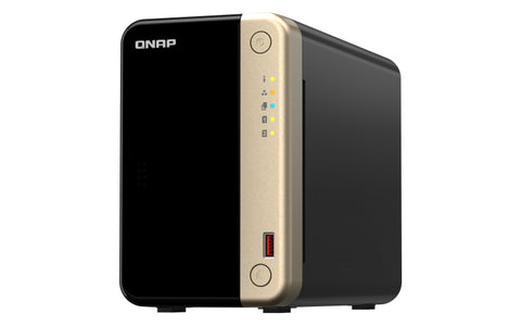 Servidor nas qnap ts - 264 - 8g 8gb gigabit ethernet