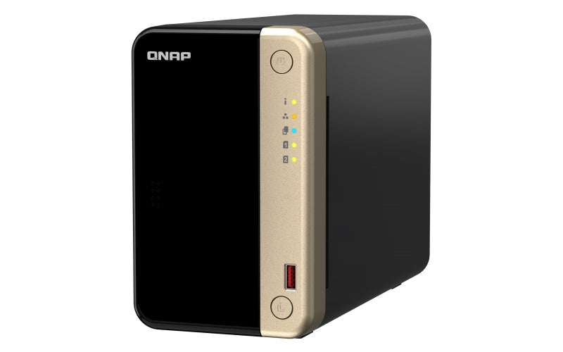 Servidor nas qnap ts - 264 - 8g 8gb gigabit ethernet