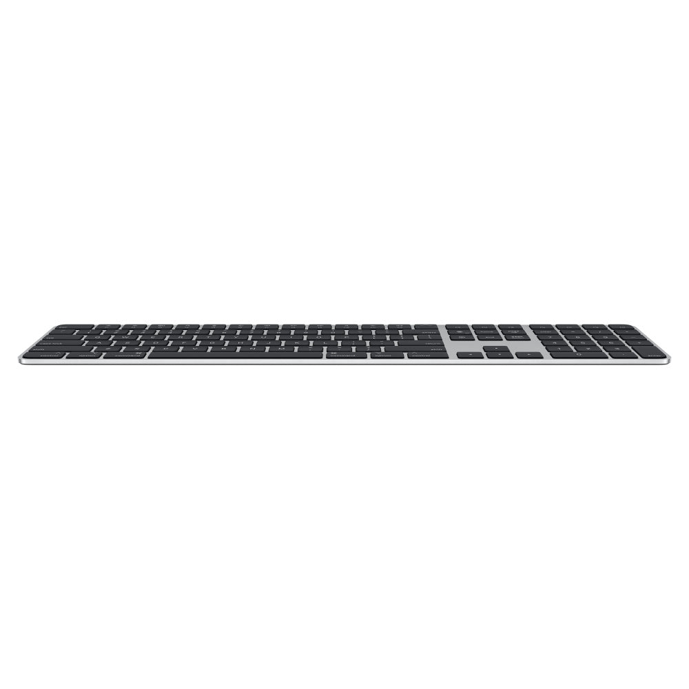 Teclado apple magic keyboard touch id numerico t.n original de apple -  para mac -  teclas negras -  español