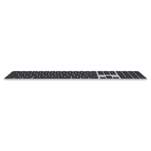 Teclado apple magic keyboard touch id numerico t.n original de apple -  para mac -  teclas negras -  español