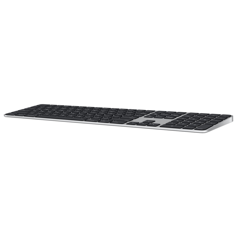 Teclado apple magic keyboard touch id numerico t.n original de apple -  para mac -  teclas negras -  español