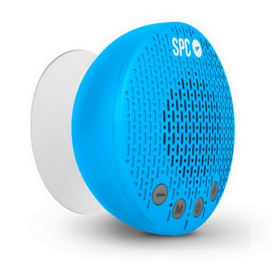 Altavoz spc splash 2 bluetooth azul 5w - alcance hasta 10m - resistente a salpicaduras