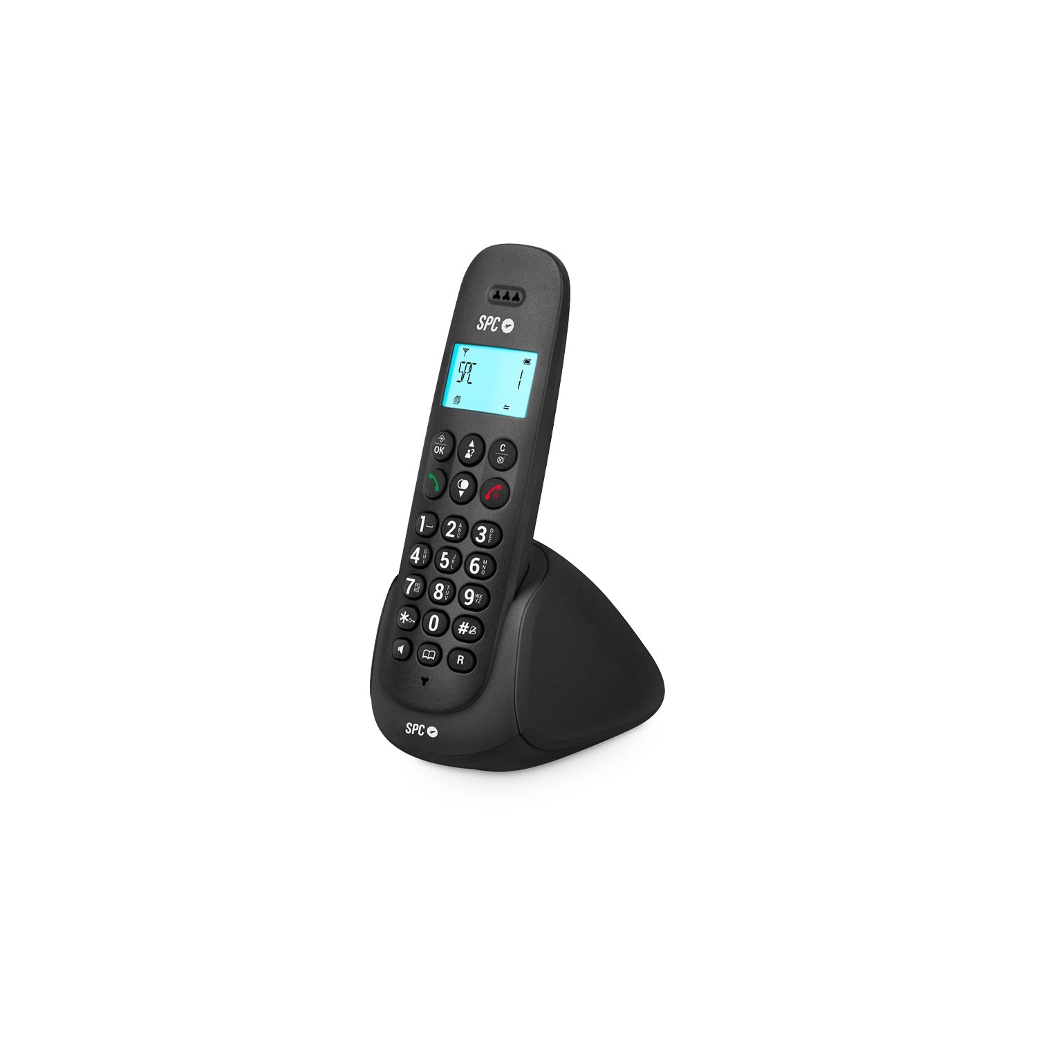 Telefono inalambrico spc dect art negro -  20 contactos