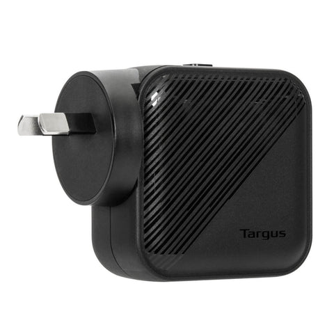 Cargador adaptador targus gan charger 65w usb tipo c negro