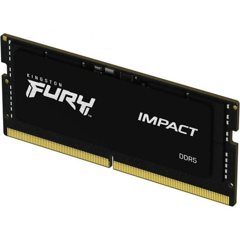 Memoria ram ddr5 16gb kingston - sodimm - 5600mhz - pc5 44800 - fury impact - cl40 - 1.1v