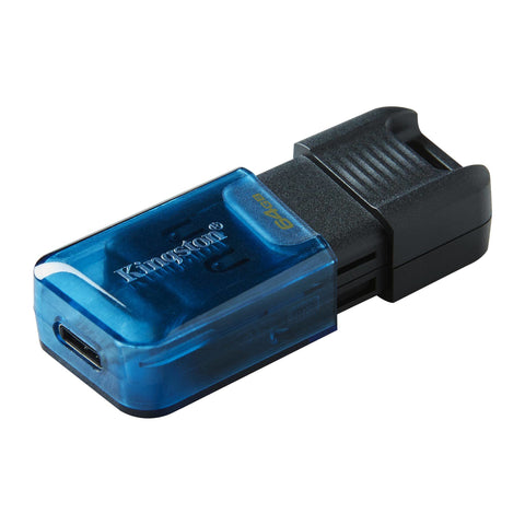 Memoria usb 3.2 tipo c kingston 64gb datatraveler dt80m