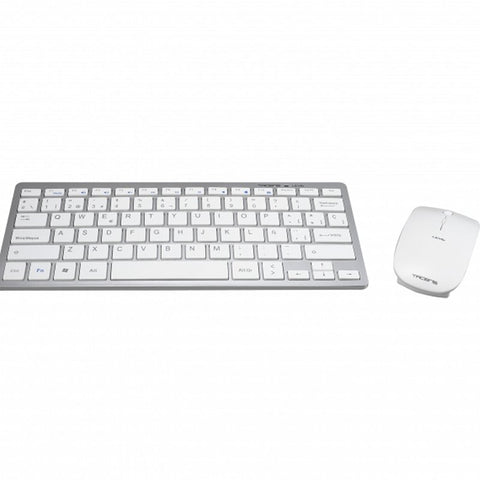 Kit teclado + raton inalambrico tacens levis usb blanco 6leviscombov2