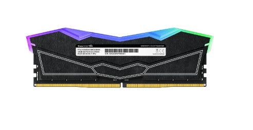 Memoria ram ddr5 32gb 2 x 16gb teamgroup delta - 7600mhz - pc5 60800 - black rgb - cl 36 - 1.4v