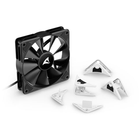 Ventilador caja sharkoon silent storm bw120 120 x 120 pwm