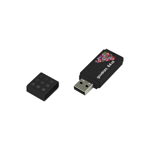 Memoria usb 2.0 goodram 64gb ume spring negro