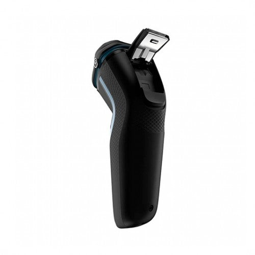 Afeitadora philips shaver 3000 s3133 - 51 negro - 27 cuchillas - cabezales 5d - patillero - wet