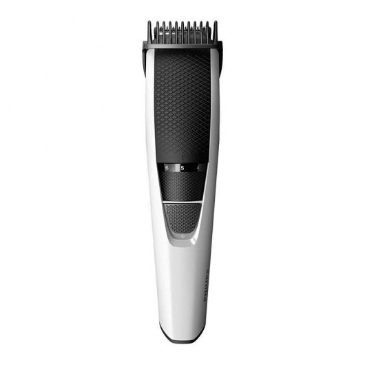 Cortapelos philips beardtrimmer bt3206 - 14 blanco 10 ajust. 1mm - recorta barba - cabezal lavable - 45min