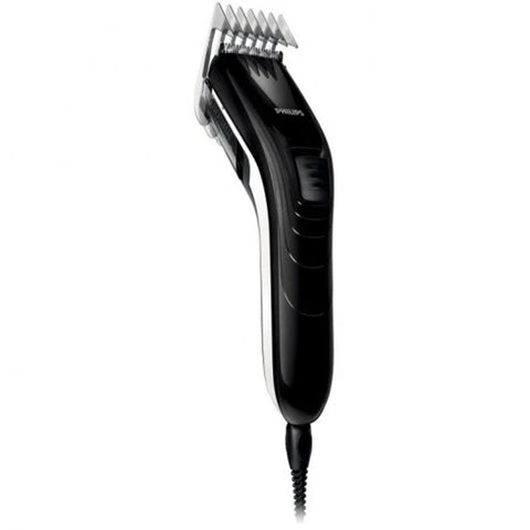 Cortapelos philips familiar negro 11 ajustes - lavable seco - puntas redondeadas