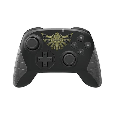 Gamepad hori wireless zelda negro para nintendo switch - inalambrico