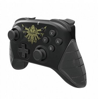 Gamepad hori wireless zelda negro para nintendo switch - inalambrico