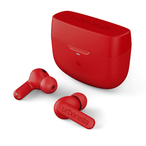 Auriculares urbanista true wireless inalambricos atlanta multipunto vibration red