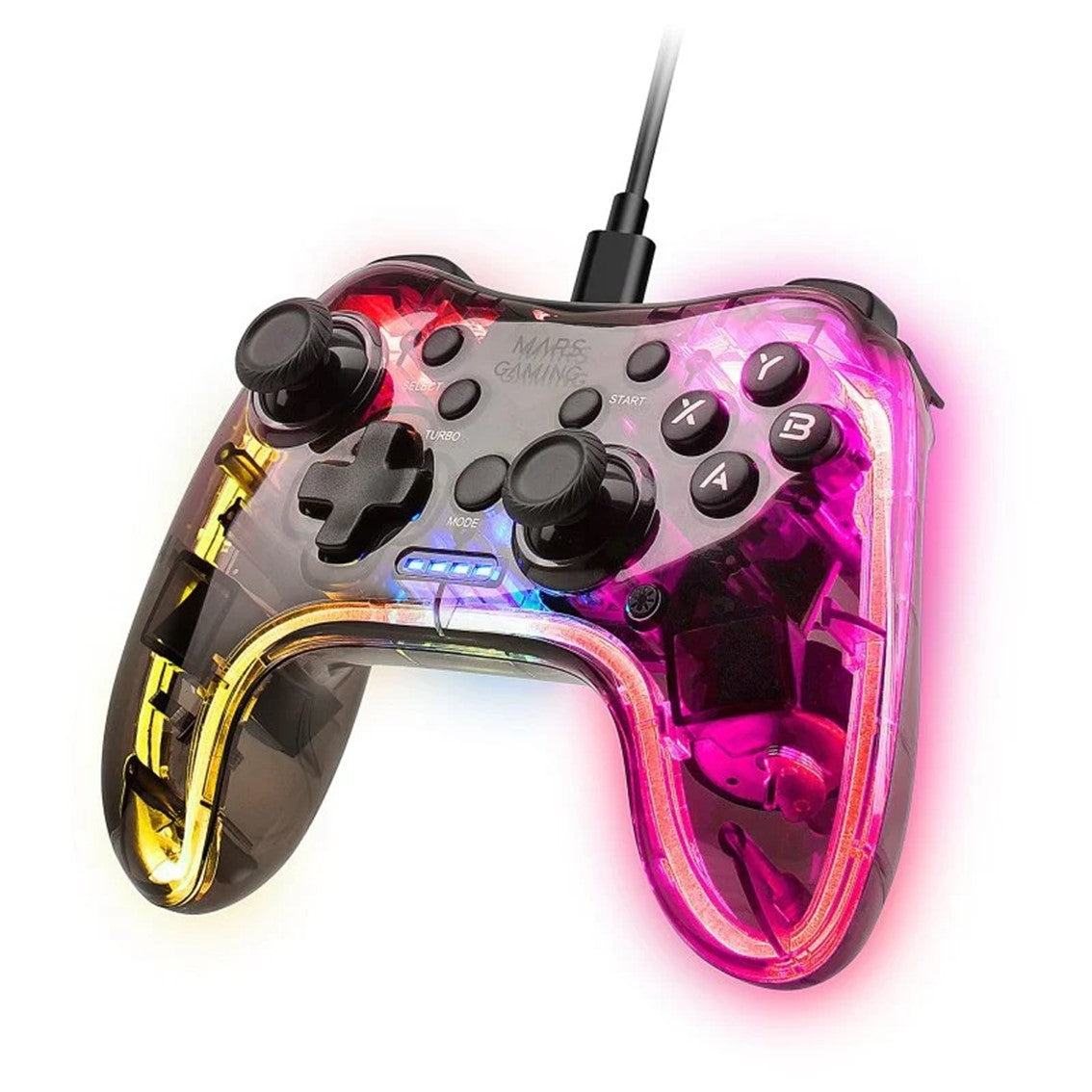 Mando mars gaming mgp - c multiplataforma neon