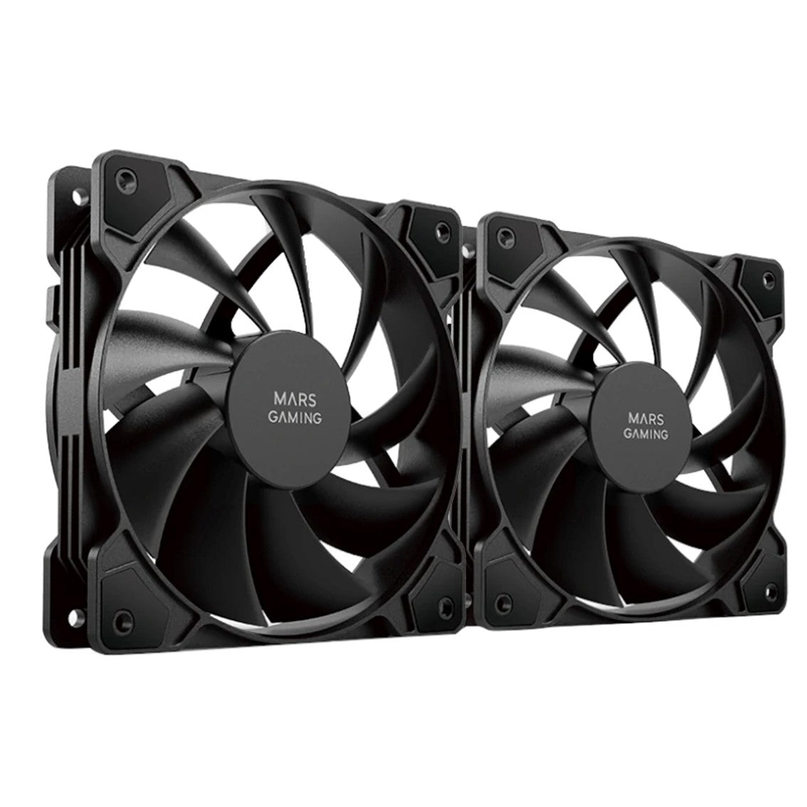 Ventilador mars gaming mfprox2 2 x 120mm negro