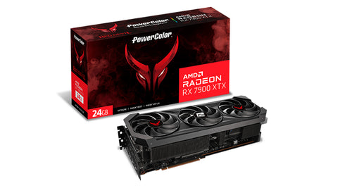 Tarjeta grafica powercolor radeon rx 7900xtx red devil 24gb gddr6