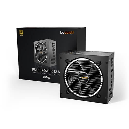 Fuente alimentacion be quiet! pure power 12m gaming atx 750w