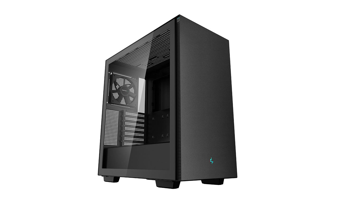 Caja ordenador gaming deepcool ch510 negro e - atx 2 x usb 3.0 1 x 120mm