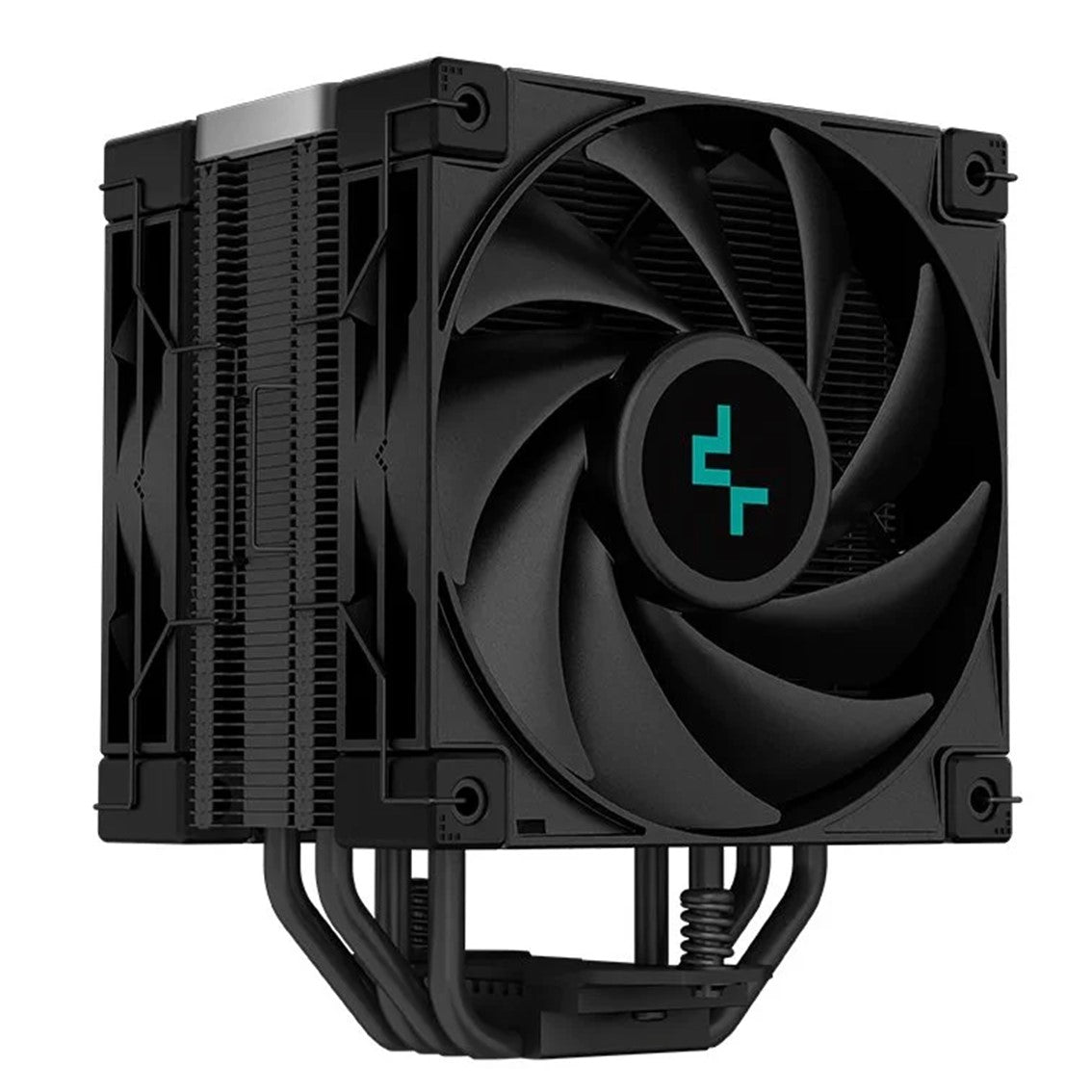 Ventilador disipador cpu gaming deepcool ak400 zero dark plus 120mm