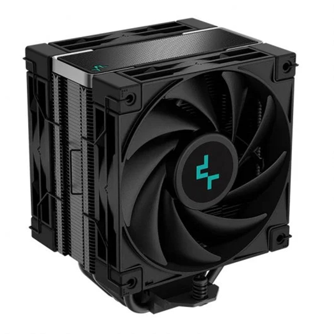 Ventilador disipador cpu gaming deepcool ak400 zero dark plus 120mm