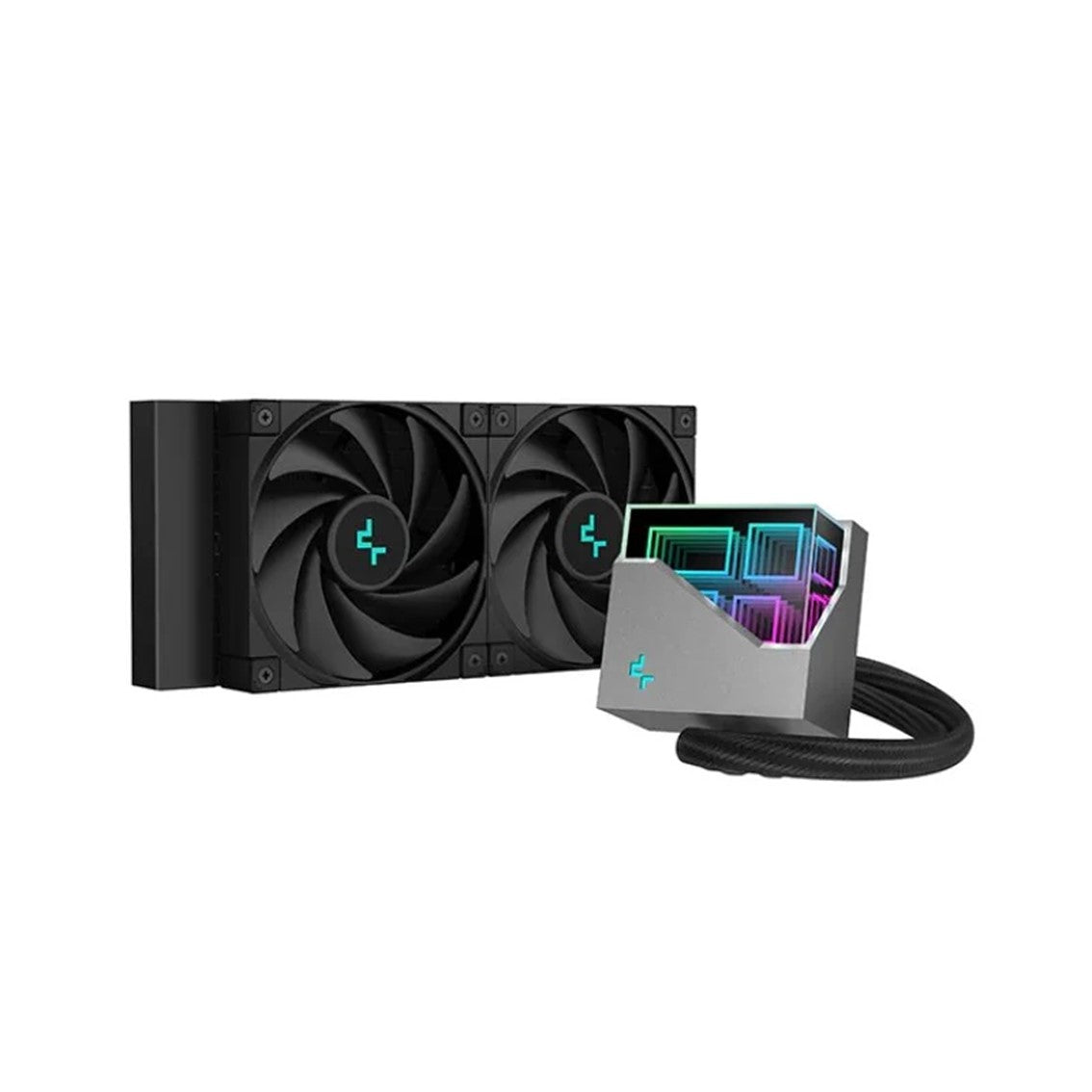 Kit refrigeracion liquida gaming deepcool lt520 2 x 120mm