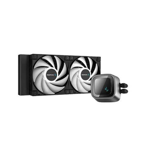 Kit refrigeracion liquida gaming deepcool ls520 negro 2 x 120mm argb