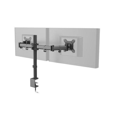 Soporte de mesa nox lite dual para monitores 13pulgadas -  27pulgadas carga maxima 8kg vesa 100 x 100