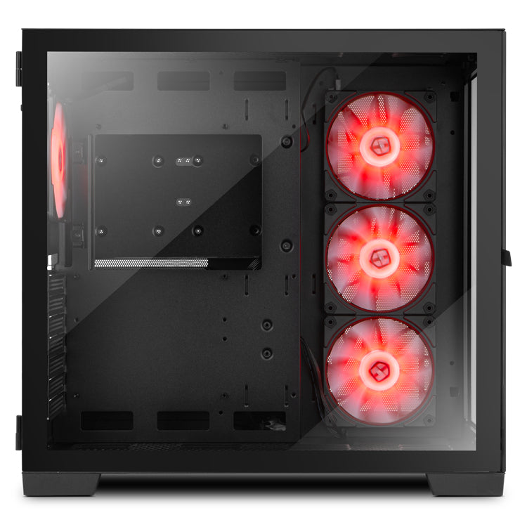 Caja ordenador gaming nox hummer astra atx 2 x usb 3.0 1 x usb tipo c 4 x 120mm argb